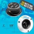 thumbnail image 2 of Tweeter con forma de cuerno de titanio Pyle PDBT18 de 3,75 pulgadas con 300 W y 4 ohmios, 2 of 7