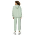 thumbnail image 4 of Cali1850 Women's Premium Cloud Fleece Zip-up Hoodie Long Sleeve Full Zip Hooded Jacket Casual Soft Cozy Top, 4 of 7