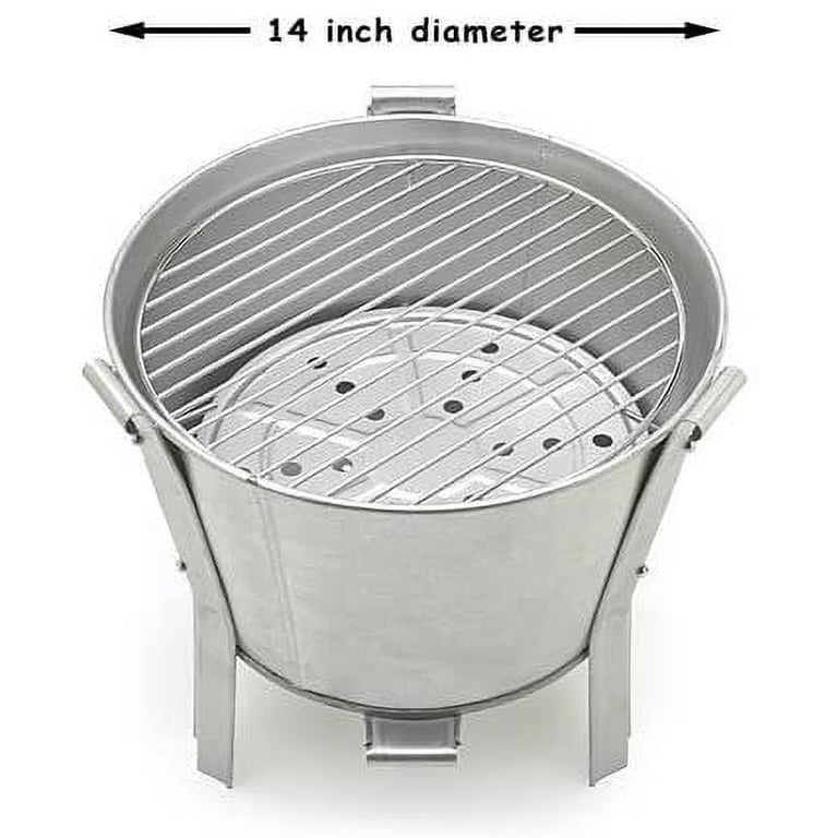 Old Smokey Charcoal Grill #14 Small - Walmart.com