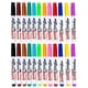 thumbnail image 2 of pstuiky Pack de 24 rotuladores de pizarra blanca borrables a base de agua, de colores rojo, verde y azul. Marcadores fáciles de borrar de 20 ml., 2 of 9