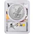 thumbnail image 2 of 2022-W Burnished $1 American Silver Eagle PCGS SP70 AR West Point Frame, 2 of 2