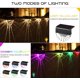 thumbnail image 4 of Auting Luces solares para jardín al aire libre, luces solares impermeables para patio, patio, patio, escaleras y decoración de escaleras, paquete de 6, 4 of 5