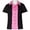 pink, variant on Work Shirt Elegant Formal Office Short Sleeve Women Secretary Blouses-black&pink