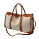 thumbnail image 2 of Bolsa de gimnasio deportiva, bolsa de viaje portátil de lona para ejercicio, deportes al aire libre Marrón Grande, 2 of 8