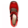 thumbnail image 4 of YDN Women Lovely Round Toe Platform Mary Jane Pumps Chunky High Heel Double Strap Shoes Prom Evening Daily Size 13 Red, 4 of 4