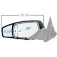 thumbnail image 4 of K-Source 80910 Snap-On Towing Mirrors For Chevy Silverado, GMC Sierra (14-18) Fits select: 2014-2019 CHEVROLET SILVERADO, 2019 CHEVROLET SILVERADO LD, 4 of 5