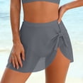 thumbnail image 7 of Mesh Mini Skirt Beach Bikini Cover-Up Swim Shorts Swimwear, 7 of 7