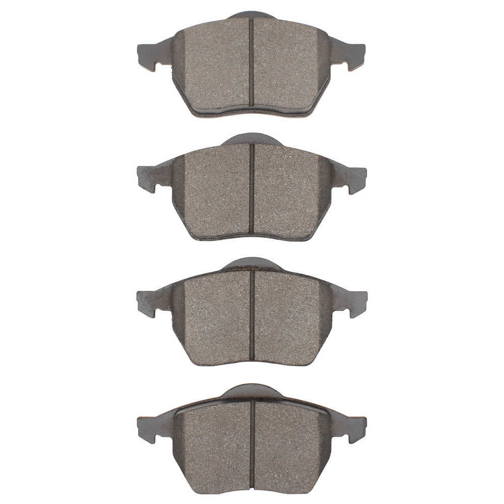Dynamic Friction Company 1551-0555-00 DFC 5000 Advanced Brake Pads - Low Metallic - OE Equivalent