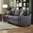 thumbnail image 2 of ACME Cleavon II Sofa with 2 Pillows in Gray Linen Upholstery - 70L x 31W x 35H inches, 2 of 4