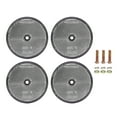 thumbnail image 2 of 72mm Reflective Film Safety Red, 4Pcs for Night Visibility with Screw, for Mailboxes, Driveways, Tunnels, Posts, Cars, Trailers, 2 of 7