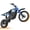 Blue, variant on Electric Dirt Bike for Teens & Adults, 3500W Peak Mid-Drive Motor, 38 MPH Off-Road, 48V 23Ah Battery, 14"/12" Wheels, Hydraulic Dual Shock Suspension, White