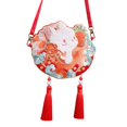 thumbnail image 5 of guohui Chinese New Year Purse Happy New Year Money Pouch Embroidery Crossbody Bag B, 5 of 9