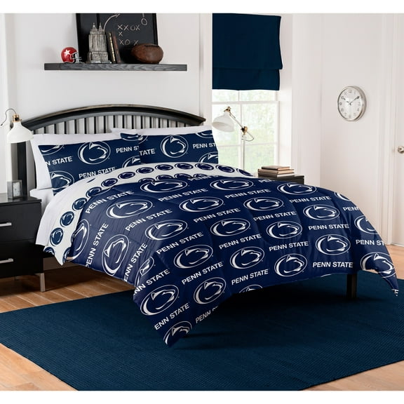 The Northwest Company Penn State Nittany Lions 5-Piece Queen Bed in a Bag Set