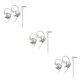 thumbnail image 2 of Seitruly Auriculares AK6 PLUS con cable en el oído, auriculares con conector de 3,5mm y 2 pines para teléfono móvil, auriculares manos libres Type7 NO7, 2 of 6