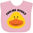thumbnail image 3 of Inktastic Duck Feeling Ducky Boys or Girls Baby Bib, 3 of 4