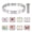 Set 1, variant on Handmade DIY Jewelry Gift Set Silver Italian Charm Bracelet with Modular Links
