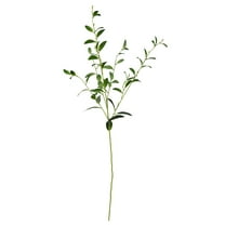 Vickerman 40'' Artificial Green Leaf Spray. Includes 4 sprays per pack.