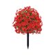 thumbnail image 4 of Flor violeta artificial, estaca de jardín, arbustos de vegetación artificial, decoración artificial rojo, 4 of 9