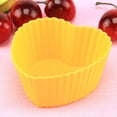 thumbnail image 3 of Toystoory 6 Pieces Cake Mold Household Dessert Making Shape Cakes Biscuit Tool Heart Tools Decorating Shaping Silicone Device Mould Shaped Type3 NO3, 3 of 6