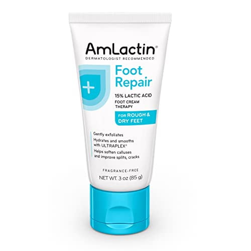 AmLactin Foot Repair Foot Cream Therapy, Foot Cream for Dry Cracked