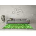 thumbnail image 3 of Ahgly Company Indoor Round Abstract Green Modern Area Rugs, 7' Round, 3 of 4