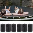 thumbnail image 4 of CHICHUMID Pièces de Rechange pour Trampoline 6 Pcs Noir Abs Rond pour Fixation Filet de Sécurité, 4 of 6