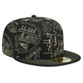thumbnail image 3 of Men's New Era Black Detroit Tigers 59FIFTY Day Allover Fitted Hat, 3 of 6