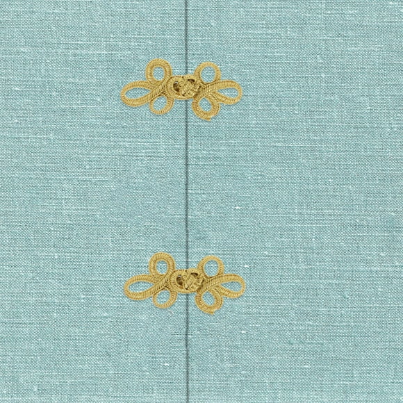LOLIPPYY 10 Pares De Botones Dorados Para Abrigos Con De Nudo Chino Y Único Decorativo