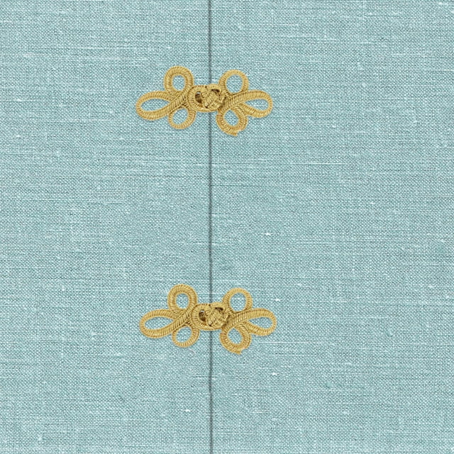 LOLIPPYY 10 Pares De Botones Dorados Para Abrigos Con De Nudo Chino Y Único Decorativo