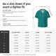 thumbnail image 5 of Fotbe Teal Camisa Estampada de Manga Corta para Hombre, Casual de Verano, Estilo Playero, Sin Arrugas-Medium, 5 of 5