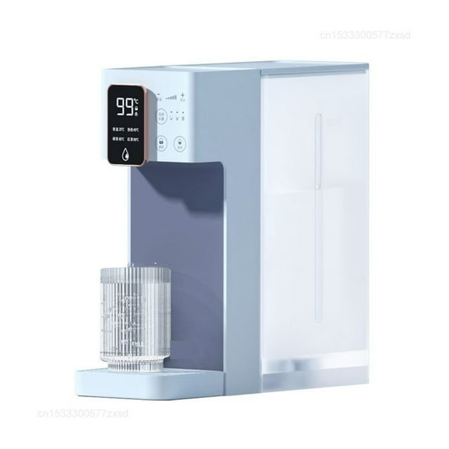 Distributeur d'Eau Chaude Instantanée A6, Machine de Bar à Thé à Chauffage Rapide, Réservoir d'Eau 3 L, Écran LCD, Contrôle de Température à 6 Vitesses, Sûr à Utiliser