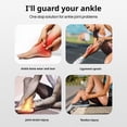 thumbnail image 4 of Adjustable Ankle Brace Foot Support for Sports & Running, High Elasticity Protective Gear Sleeve, Breathable Compression Wrap for Sprain Prevention & Recovery, 4 of 8
