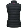 thumbnail image 3 of Little Donkey Andy Women's Lightweight Puffer Vest – Sleeveless Jacket for Golf, Hiking & Casual Winter Use, Black Heather, M, 3 of 8