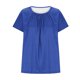 thumbnail image 5 of Neewe Womens Plus Size Pleated Tops Short Sleeve Summer Tunic Casual Loose Fit Crewneck Shirts Blouse 2026, 5 of 6
