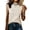 Beige, variant on Women's Fashion Solid Color Half High Collar Sleeveless Slim Fit Woolen Tank Top for Winter and Fall Layering,Wine