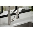 thumbnail image 5 of KOHLER 22033-BL Simplice Semi Professional Kitchen Sink Faucet, Commercial Faucet, Matte Black, 5 of 7