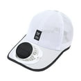 thumbnail image 3 of Gorros con visera con ventilador Gorro de verano con visera con ventilador solar o con USB, 3 of 8