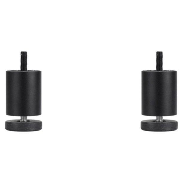 Monstrate Reemplazo fácil con patas de muebles elegantes y ecológicas únicas para gabinetes y alacenas Pata de de operación suave negro 8 cm negro 8 cm, 1 2Conjunto
