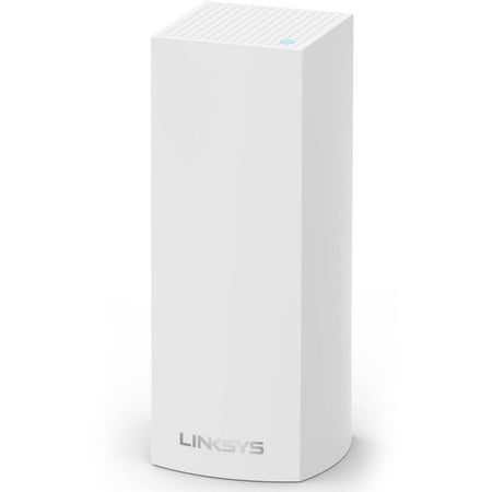 Linksys Velop Intelligent Mesh WiFi System, Tri-Band, 1-Pack White