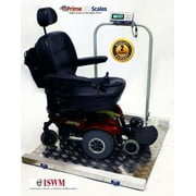 LWC-800 Wheel chair Scale with Ramps Handrail Indicator 800 lb