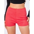 thumbnail image 3 of Lnzyyephy Women Shiny Rhinestone Shorts Sparkly High Waist Summer Short Pants for Beach Nightclub Streetwear, 3 of 9