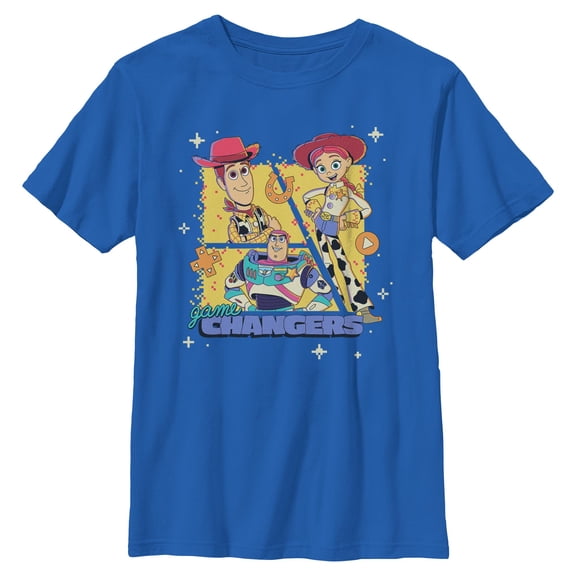 Boys Toy Story 5 Three Friends Game Changers T Shirt