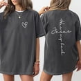 thumbnail image 3 of Jesus Has My Back Double Sided T-Shirt – Christian Faith Graphic Tee, Unisex Casual Cotton Shirt for Men & Women Daily Wear, 3 of 6