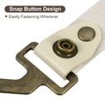 thumbnail image 4 of Unique Bargains 4Pack PU Leather S Hooks for Hanging Multipurpose Camping Hook Hanger, Gray, 4 of 6