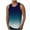 Navy, variant on RYRJJ Beach Shirts for Men Trendy Gradient Color Sleeveless Tank Tops Summer Casual Round Neck Shirt(Green,3XL)