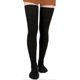 thumbnail image 1 of Women Thigh High Extra Long Cotton Knit Warm Thick Tall Long Boot Stockings Leg Warm, 1 of 5