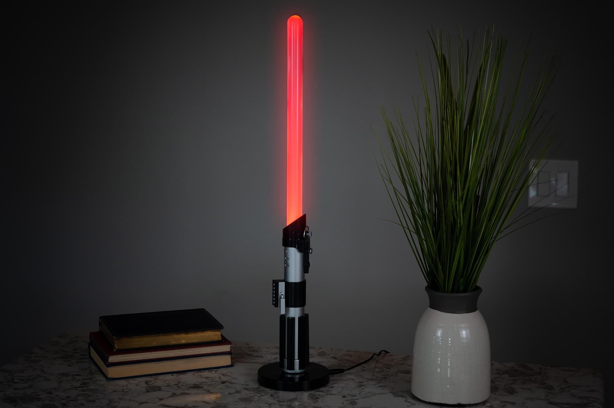 Robe Factory RBF-14364-C Star Wars Darth Vader Lightsaber Led Lamp, 24-Inch Desk Lamp