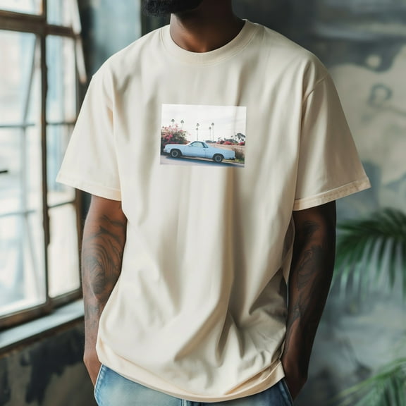 El Camino Oversized Faded T-Shirt