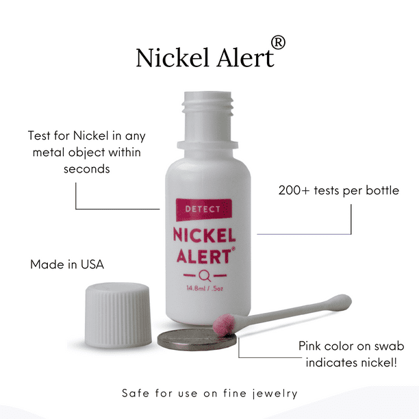 Nickel Alert® (1) Nickel Test KitFast, Easy + Effective Way to Test