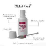Nickel Alert® (1)  -  Nickel Test Kit to test for nickel in jewelry and other metal items